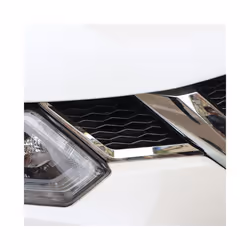 Chrome Car Front Grille Decoration Cover Trim Grilles Stickers compatible for Nissan X-trail XTrail T32 2014 - 2017 Accessories