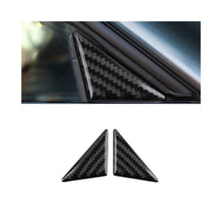 Car Front Window A-pillar Triangle Decoration Stickers compatible for  Challenger 2015-2020 Accessories
