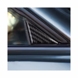 Car Front Window A-pillar Triangle Decoration Stickers compatible for  Challenger 2015-2020 Accessories