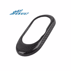 compatible for Mini Cooper F55 F56 F57 Hardtop Car Accessories Gear Shift Panel Cover Carbon Fiber Center Console Frame Shell Trim Sticker