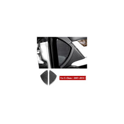 Carbon Fiber compatible for Mercedes Benz W204 C Class 2007-2013 2pcs Door Gate Slot Groove Cover Trim Stickers  Accessories