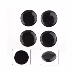 Protection Stickers Keyhole Stickers Car Accessories 4Pcs 20mm Car Accessories Car Lock Decoration Carbon Fiber