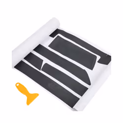 1 Set Car Dash Carbon Fiber 3D Wrap Trim Stickers Interior Accessories compatible for -3 Series E46 1998-2005 LHD