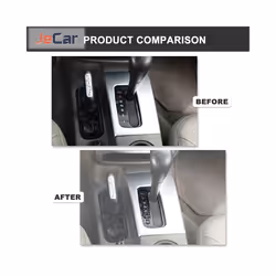 Soft Carbon Fiber Gear Shift Decoration Panel Cover Sticker Decorative Trim compatible for Jeep Liberty 2007-2012  Accessories