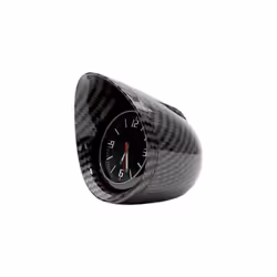 Podofo Dashboard Ornament Clock SUV Carbon Fiber Luminous Electronic Quartz Watch Car Decor Accessories