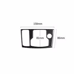 Inner Multimedia Button Cover Trim compatible for Mazda 3 Axela 2017 2018 Car Sticker Styling LHD Car Accessories Interiors