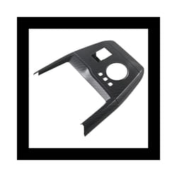 compatible for MG 4 MG4 EV Mulan 2023 Car Center Console Gear Panel Cover Trim Decoration Accessories - ABS Carbon Fiber