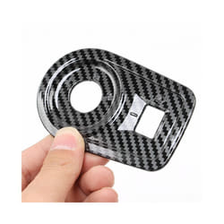 2022-2023 Carbon Fiber Pattern Interior Headlight Switch Sticker Decoration compatible for MG4 EV MG5 MG GT MG 5 Car Accessories