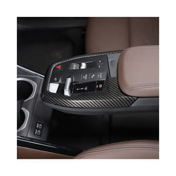 compatible for  X1 U11 2023 2024 Car Center Console Gear Shift Panel Frame Cover Trim Accessories - ABS Carbon Fiber