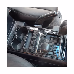 compatible for Mitsubishi PAJERO 2007-2019 Car Central Control Gear Shift Panel Cover Trim Frame Fit Inner Accessories