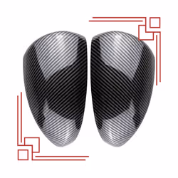 Carbon Fiber Rear Side View Rearview Mirror Cover Trim compatible for Chevrolet Cruze 2009-2015 Accessories