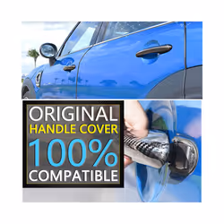 Black Carbon Fiber  compatible for Chevrolet Camaro 2010 2011 2012 2013 2014 2015 Door Handle Cover Sticker Decorations Car Accessories