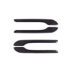 Carbon Fiber Car Door Handle Decoration compatible for Tes-la model 3 2019-2023 model y 2023 accessories car stickers 4pcs car accessory