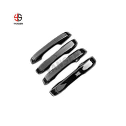 compatible for Honda Civic 11th Gen 2022 2023 Exterior Accessories Carbon Fiber ABS Door Handle Protector Anti Scratch Cover Trim Sticker