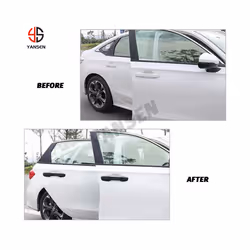 compatible for Honda Civic 11th Gen 2022 2023 Exterior Accessories Carbon Fiber ABS Door Handle Protector Anti Scratch Cover Trim Sticker