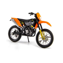 450 SX-F Alloy Motorcycle Model Diecasts Portable Racing Finger Motobike Simulation Collection Toys For Children - Orange