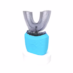 U-Shaped Electric Toothbrush Teeth Whitening Dental Device 360 Degree Ultrasonic Silicone Automatic Electric Toothbrush