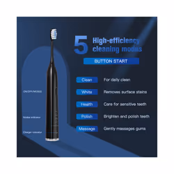 SUBORT S2 Sonic Electric Toothbrush for Men Women Houseehold Whitening IPX7 Waterproof Toothbrush Ultrasonic Auto