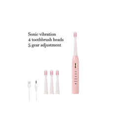 Ultrasonic Sonic Electric Toothbrush For Adult Rechargeable Tooth Brushes Washable Electronic Whitening Teeth