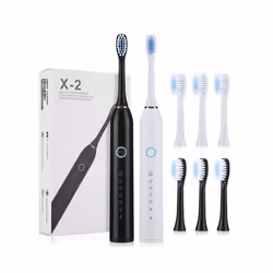Electric Ultrasonic Toothbrush Six Speed Mode Home Soft Hair USB Charging Waterproof Adult Tooth Cleaner Automatic