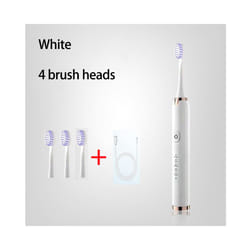 Ultrasonic Sonic Electric Toothbrush USB Charging Rechargeable Tooth Brush Powerful Washable Electronic Whitening