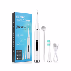 Electric Ultrasonic Dental Scaler with LED Dental Tartar Remover Electic Sonic Tooth Cleaner Dental Stone Removal