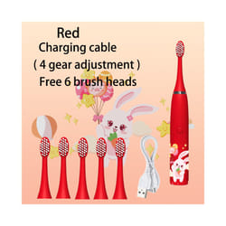 Children Sonic Electric Toothbrush Cartoon Kids With Replace The Toothbrush Head Ultrasonic Electric Toothbrush