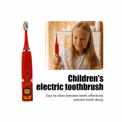 Children Sonic Electric Toothbrush Cartoon Kids With Replace The Toothbrush Head Ultrasonic Electric Toothbrush