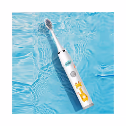 Children's Electric Toothbrush Colorful Cartoon Deer Series Children's Soft-Bristled Cleaning Brush (Battery Not