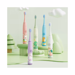 Kids Sonic Electric Children Toothbrush Cartoon With Replace The Toothbrush Head Ultrasonic Electric Toothbrush