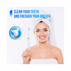 1PC High-frequency ultrasonic 6-in-1 electric toothbrush set Portable tartar removal dental cosmetic device