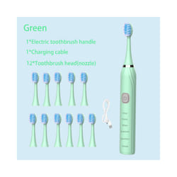 Sonic Electric Toothbrush Cleaning Brush For Adult Automatic Rechargeable Soft Hair Waterproof Ultrasonic Tooth