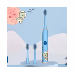 Children's Electric Toothbrush Color Cartoon Space Series Children's Soft Hair Cleaning Brush (Battery Not Included)