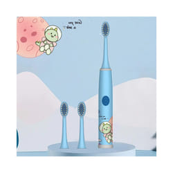 Children's Electric Toothbrush Color Cartoon Space Series Children's Soft Hair Cleaning Brush (Battery Not Included)