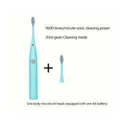 1pc Oral cleaning electric toothbrush, long-lasting intelligent automatic ultrasonic electric toothbrush