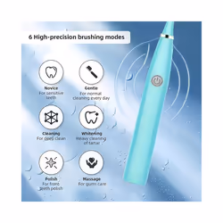1pc Oral cleaning electric toothbrush, long-lasting intelligent automatic ultrasonic electric toothbrush