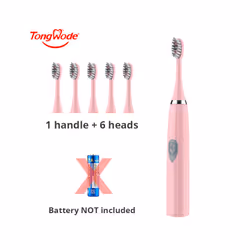 Tongwode Electric Toothbrush for Adults Soft Bristle Portable Battery Endurance IPX6 Waterproof Intelligent Effective