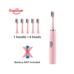Tongwode Electric Toothbrush for Adults Soft Bristle Portable Battery Endurance IPX6 Waterproof Intelligent Effective