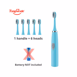 Tongwode Electric Toothbrush for Adults Soft Bristle Portable Battery Endurance IPX6 Waterproof Intelligent Effective