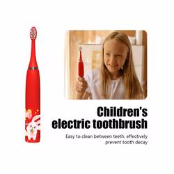 Children's Electric Toothbrush With Replace Brush Heads Kids Cartoon Toothbrush Ultrasonic Sonic Electric Toothbrush