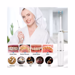 Ultrasonic Electric Sonic Dental Scaler Stain Tartar Calculus Remover Teeth Whitening Cleaning Waterproof Electric