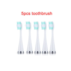 6 in 1 Ultrasonic Dental Cleaner Scaler Dental Tartar Remover Electric Toothbrush Sonic Teeth Plaque Cleaner Rechargeable