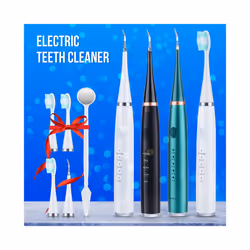 6 in 1 Ultrasonic Dental Cleaner Scaler Dental Tartar Remover Electric Toothbrush Sonic Teeth Plaque Cleaner Rechargeable