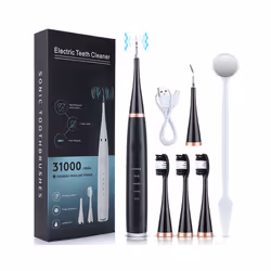 6 in 1 Electric Toothbrush Ultrasonic Dental Cleaner Scaler Tartar Remover Sonic Teeth Plaque Cleaner Toothbrush