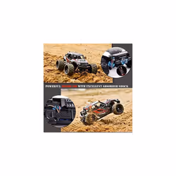 MaxTronic Remote Control Cars, 36KM/H High Speed RC Car,4x4 All Terrain Off Road 1/18 Radio Controlled MonsterTruck, 2.4Ghz Rock Crawler, Rechargeable