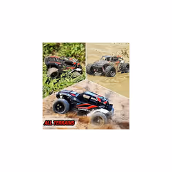 MaxTronic Remote Control Cars, 36KM/H High Speed RC Car,4x4 All Terrain Off Road 1/18 Radio Controlled MonsterTruck, 2.4Ghz Rock Crawler, Rechargeable