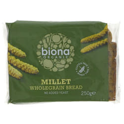 Biona Millet Bread - Organic 250g ( Pack of 6 )