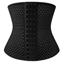 Men Slimming Body Shaper Waist Trainer Trimmer Belt Corset For Abdomen Belly Shapers Tummy Control Fitness Compression Shapewear - black, 6XL