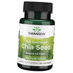 Ð­ÐºÑÑÑÐ°ÐºÑ ÑÐµÐ¼ÑÐ½ ÑÐ¸Ð°, Full Spectrum Chia Seed 400, Swanson  60ÐºÐ°Ð¿Ñ (71280065)