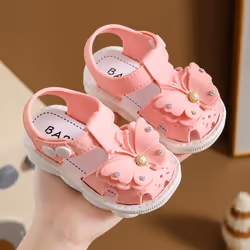 Toddler Kid Baby Girl Princess Sandals Baby Shoes Soft Soled Walking Shoes Girls Small Bows Decorative Children's Shoes - pin ...